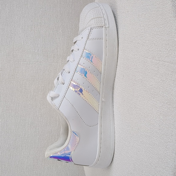 NWOT Superstar Hardshell Iridescent Shoes Women's 7.5 - Picture 9 of 10